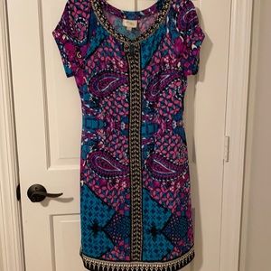 Ladies dress with embellishments